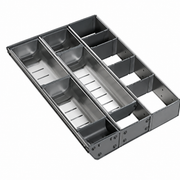 Stainless Steel Cutlery Organiser – Utensil Drawer Organiser