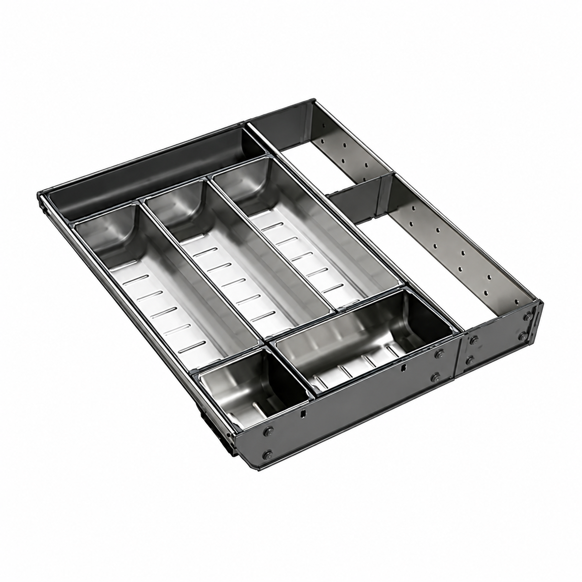 Stainless Steel Cutlery Organiser – Utensil Drawer Organiser
