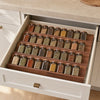 Acacia Drawer Spice Rack 4 Tier - 8 Pack