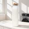 Bamboo & Glass Laundry Storage Set – 5 Piece Pack