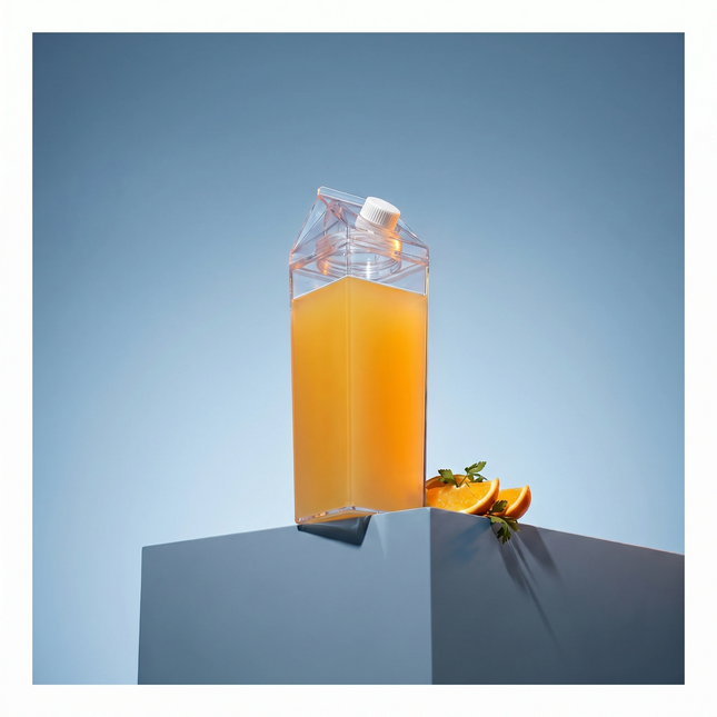 Clear Drink Container – 1 Liter