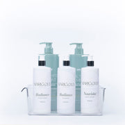 Clear Stackable Tub With Lip – XL used for bathroom organisation, storing shampoo and body lotion, ideal under sink storage solution.