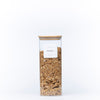 Square Glass Jar with Bamboo Lid – 1500ml Pantry Storage