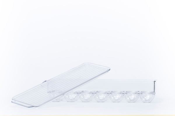 Egg Organiser with Lid – Secure & Convenient Fridge Storage