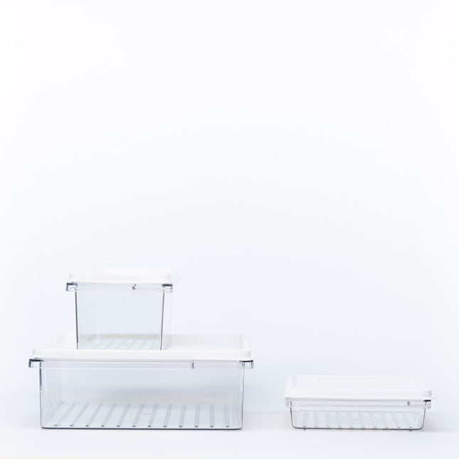 Mini Airtight Food Storage Container set for fridge organisation, ideal for kitchen and pantry storage solutions to keep food fresh.