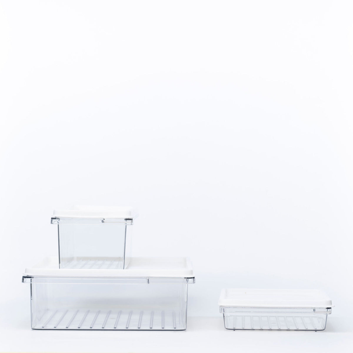Mini Airtight Food Storage Container set for fridge organisation, ideal for kitchen and pantry storage solutions to keep food fresh.