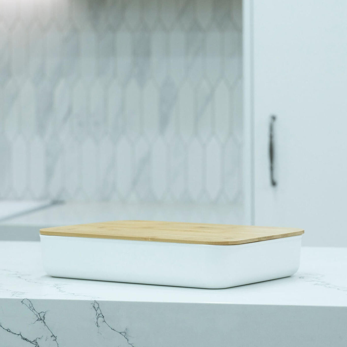 Plastic & Bamboo Storage Containers – Multi-Purpose Organisers