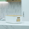 Plastic & Bamboo Storage Containers – Multi-Purpose Organisers