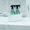 Small White Storage Tub With Handle