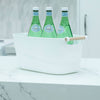 Large White Storage Tub With Handle