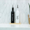 White Oil & Vinegar Bottle – 500ml