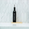 Black Oil and Vinegar Bottle – 500ml Modern Glass Dispenser