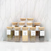 Clear 3-Tier Corner Spice Rack
