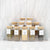 Clear 3-Tier Corner Spice Rack with 11 × 160 ml Spice Jars