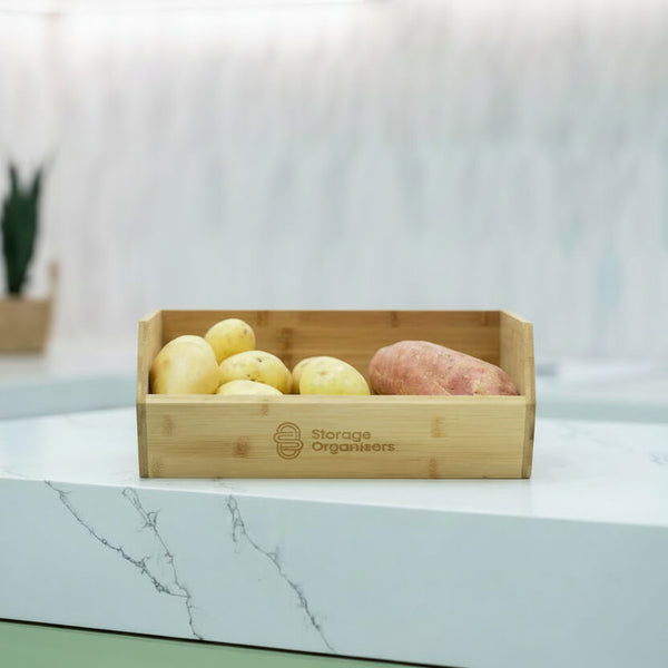 Bamboo Stackable Organiser – Large