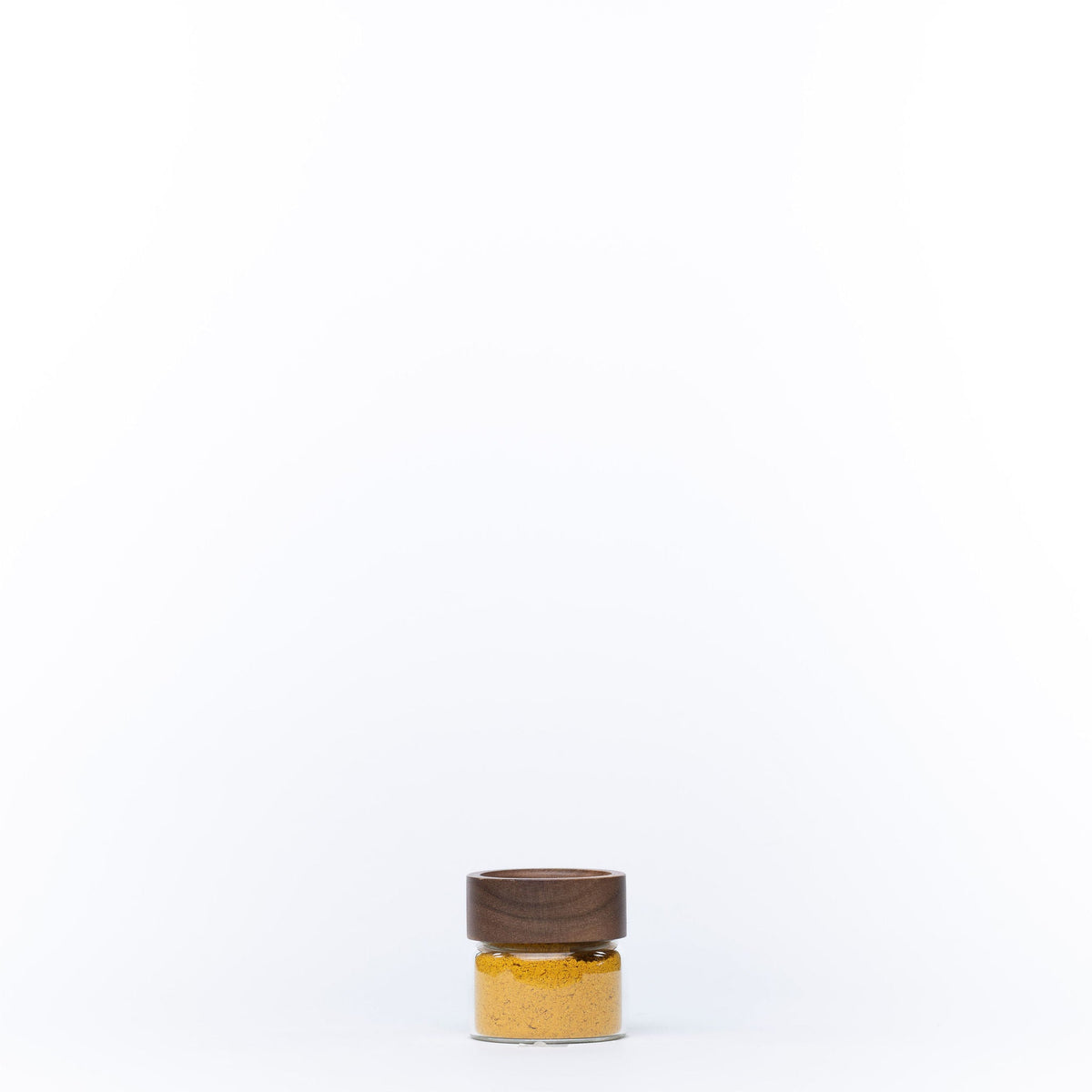 Acacia Signature Pantry Set small glass spice jar with wooden lid for home storage organisers Australia