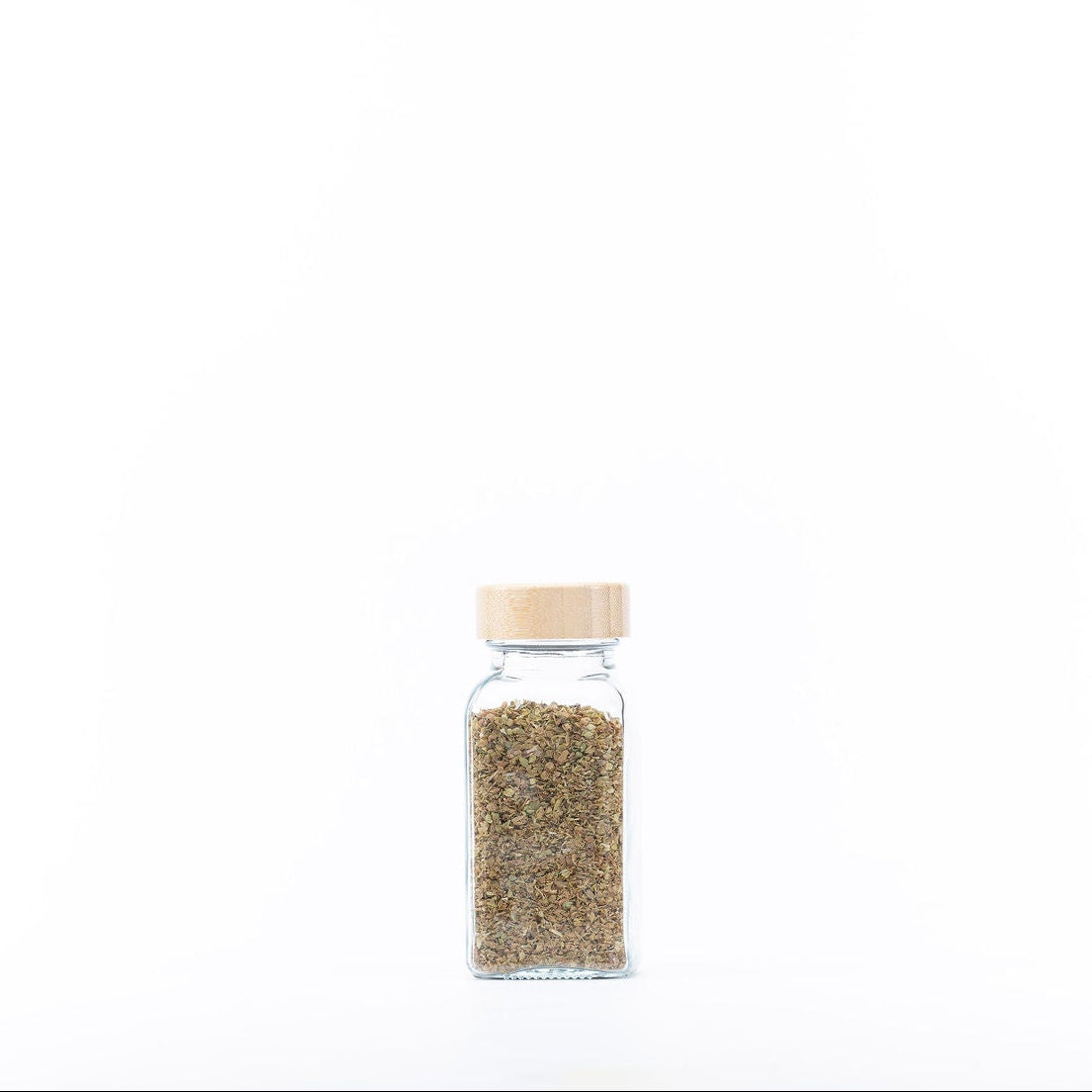 Bamboo Shaker Spice Jar – 180 ml for kitchen and pantry organisation, ideal storage organiser for spices, featuring a bamboo lid.