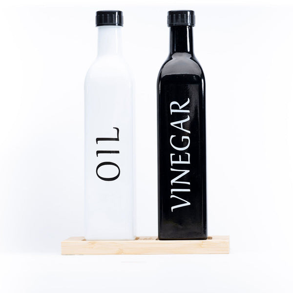 White Oil & Vinegar Bottle – 500ml