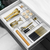 Clear Drawer Organiser Set – 8pc Modular Storage