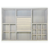 Grey Felt Jewellery & Accessory Tray 516x366x60mm