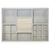 Grey Felt Jewellery & Accessory Tray 516x366x60mm