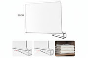 Clear Shelf Divider – 30cm Wardrobe Organiser