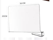 Clear Shelf Divider – 30cm Wardrobe Organiser