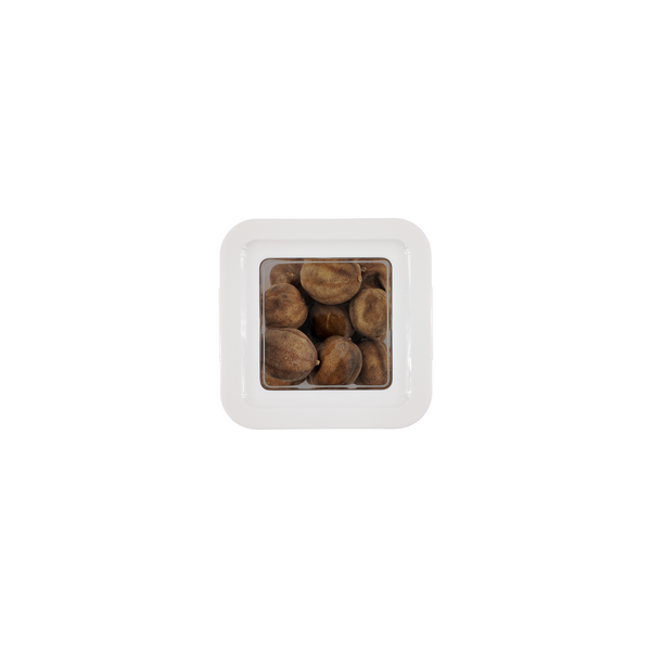 White Airtight Container with Side Clips and Transparent Lid – 1300ML