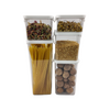 White Airtight Container with Side Clips and Transparent Lid