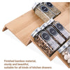 Bamboo Drawer Spice Rack – 8-Tier Organiser Set