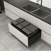 Bin for 800mm Cabinet – Blum Compatible - 50L Kitchen