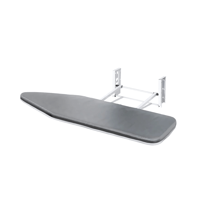 Robinhood Ironing Board | Builtin Ironing Board installed for efficient laundry room organisation and space-saving functionality.