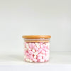 Bamboo Glass Jars Large Pantry Container Set - 24 Pack