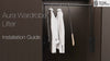 Pull Down Wardrobe Rail Anthracite Soft Close