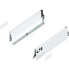 Pull Out Bin components for 35L kitchen storage; fits 400mm cabinets; ideal organizer.