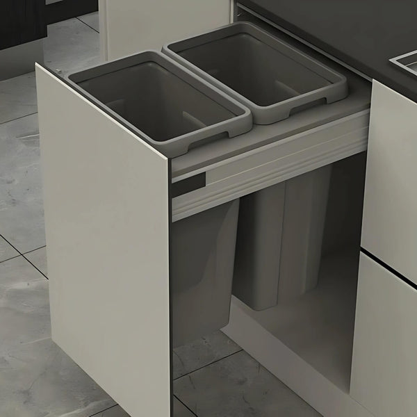 Pull-Out Kitchen Bin – 450mm Cabinet (2 × 27L)