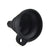 Black Foldable Silicone Funnel for Jars & Liquids