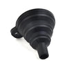 Black Foldable Silicone Funnel for Jars & Liquids