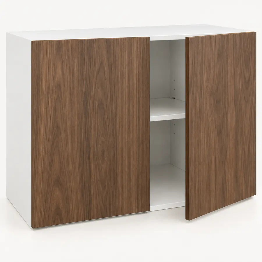 Cabinet supplied without handles or handle holes